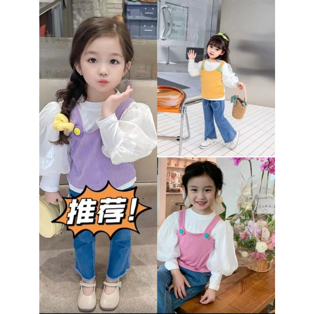 Setelan Import Anak Perempuan Usia 1-4 Tahun | Terbaru Pakaian Anak Perempuan Model Onset Baju Inner