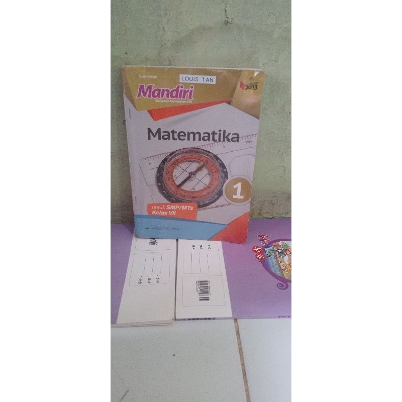 Buku Mandiri matematika kelas VII/7/1 smp revisi