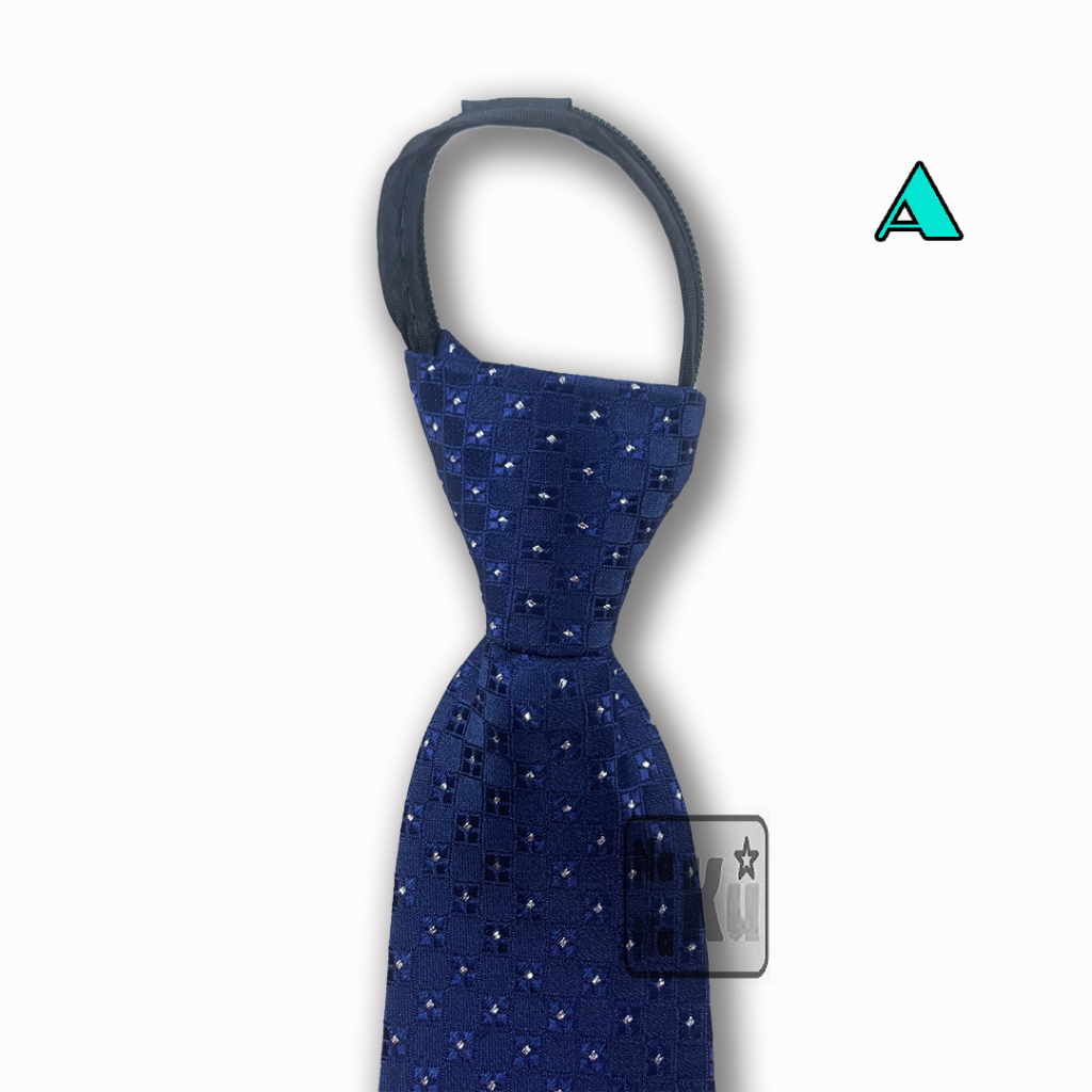 Dasi Siap Pakai / Dasi Instant / Zipper Tie / Dasi Resleting Pria