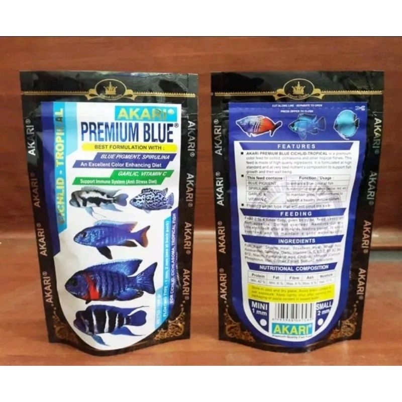 Pelet premium blue kualitas repacking