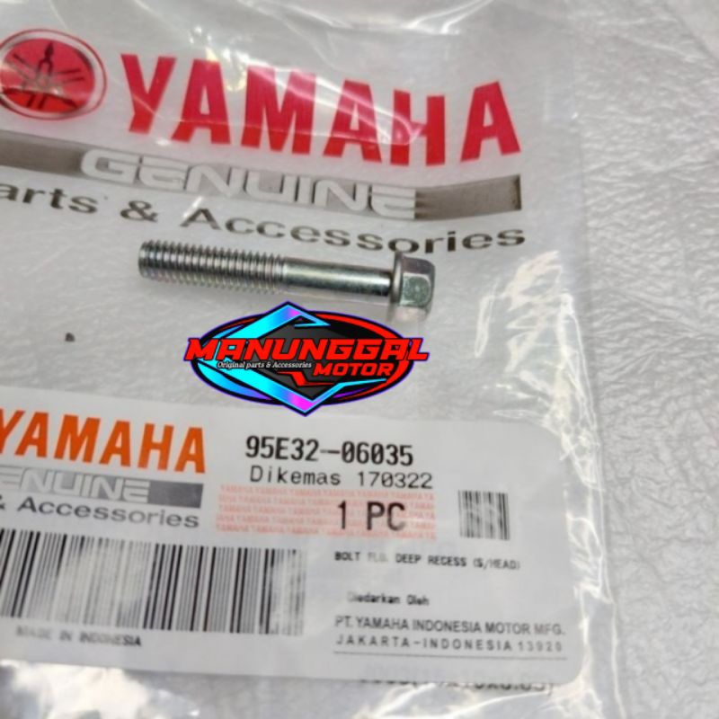 Bolt Baut Bak Cvt Aerox 155, Nmax, Freego, Mio Gear, Fino, Mio M3, Soul Gt, Xride, Lexi 95E32-06035