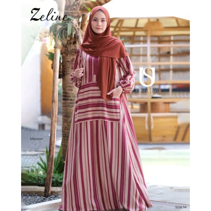 ZELINE DRESS UMMA SYARI