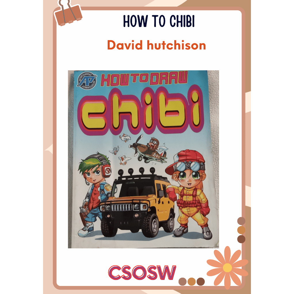 Buku Import  How To Draw Chibi David Hutchison A Comprehensive Guide To Chibi