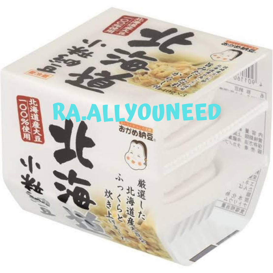 

Okame Natto Hokkaido Kotsubu Mini 3 (40grx3)- Tape Kedelai Jepang Nato