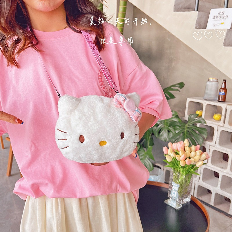 BA2330 BA2331 BA2333 Tas selempang boneka hello kitty my melody lotso winnie the pooh tas bahu bonek