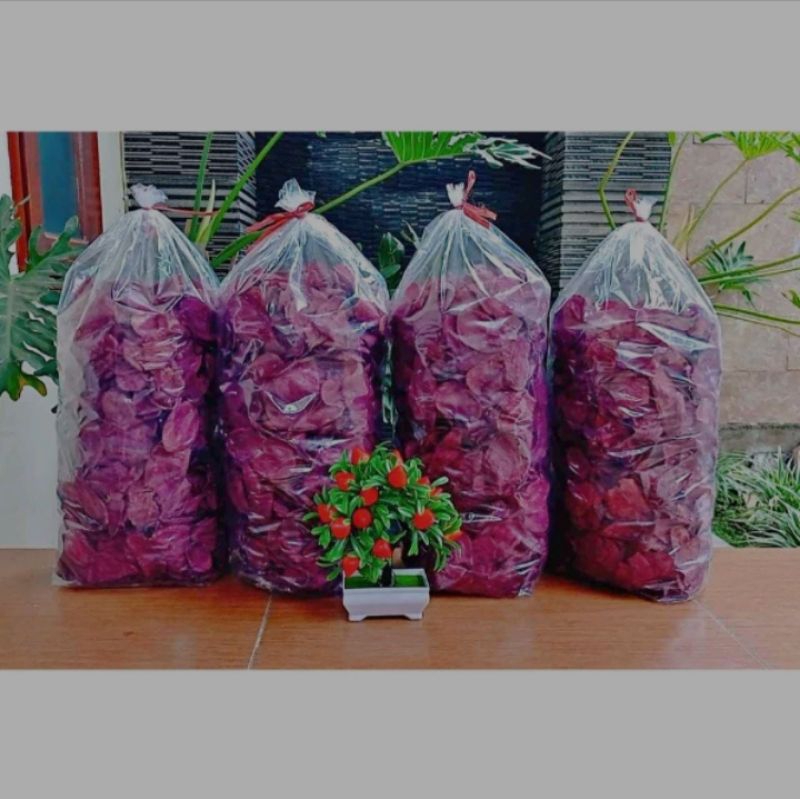 

Keripik Ubi Ungu Manis 250gr 500gr 1kg / Kripik Telo Ungu Manis Renyah / Keripik Singkong Kiloan