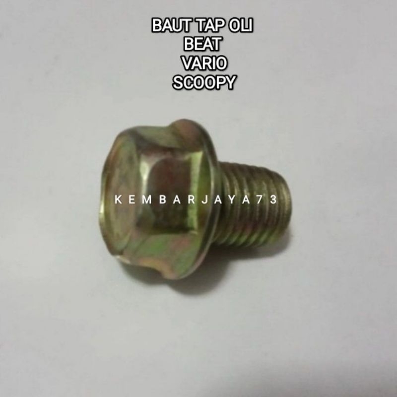 BTO BAUT TAP OLI BEA VARIO SCOOPY BAUT TAP OLI MESIN BAWAH TERMURAH