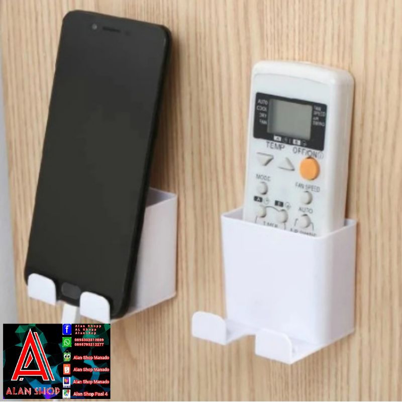 RAK HANDPHONE REMOTE TEMPEL DINDING