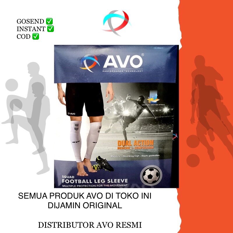BESTSELLER!! KAOS KAKI SAMBUNG SLEEVE AVO ORIGINAL 100% TERMURAH KAOSKAKI SEPAK BOLA FUTSAL SQUAD FO