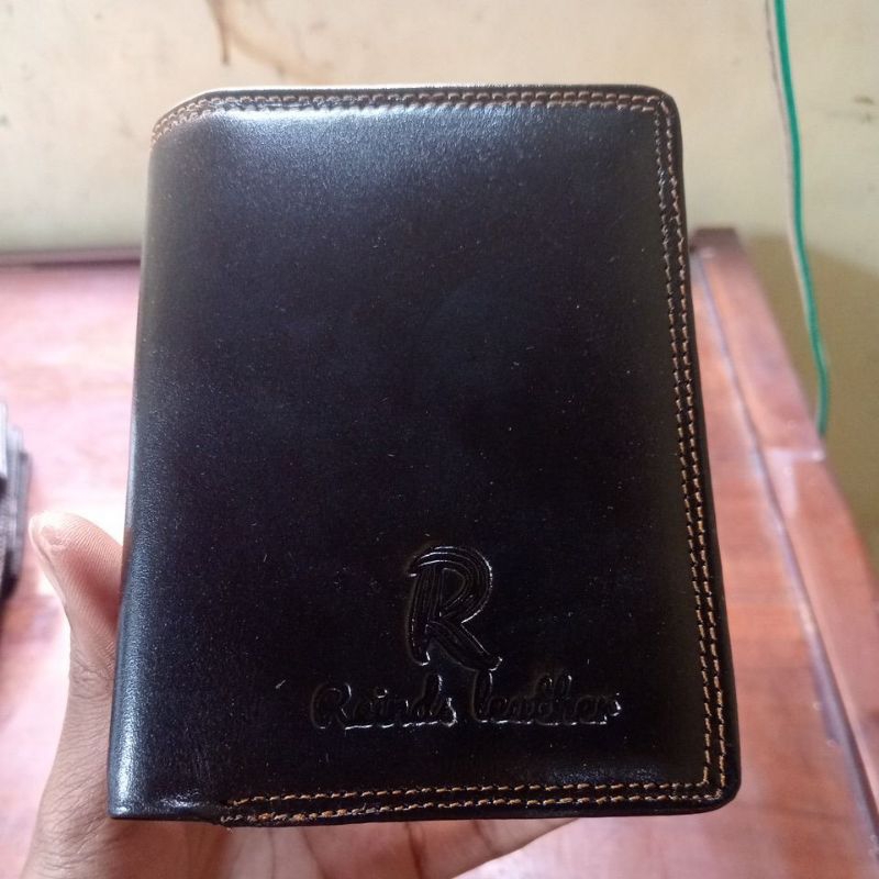 Dompet Pria Model Berdiri 100% Kulit Asli // Dompet Pria Kulit Asli // Dompet Kulit