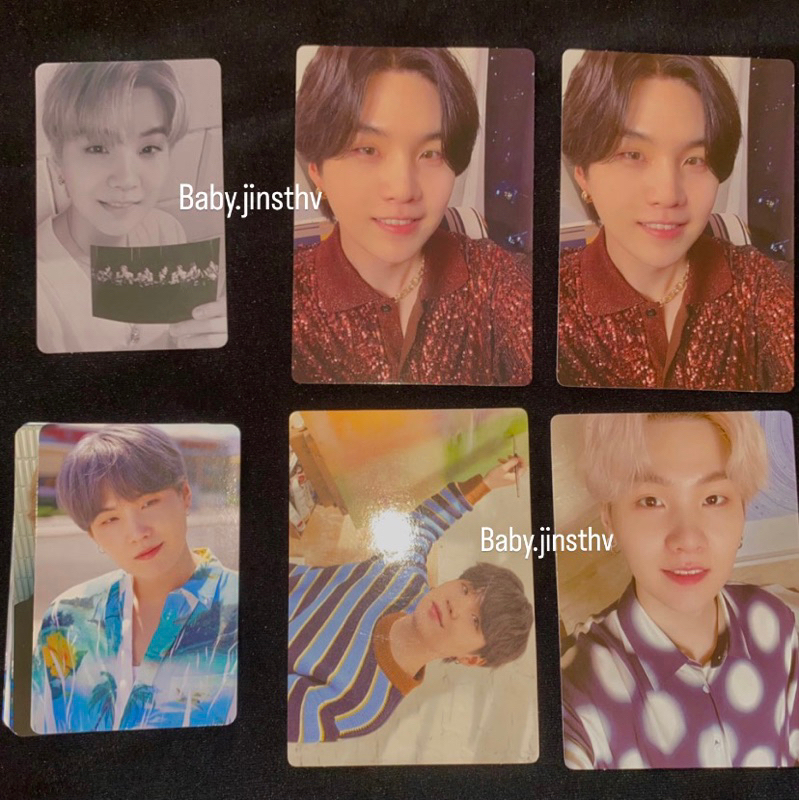 [READY❗️] PHOTOCARD OFFICIAL SUGA BTS ALBUM PROOF MERCH BOX 10 MERCHBOX 07 ARMY KIT DICON BTS