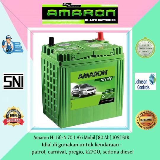 aki amaron Hi Life N70R / 105D31R