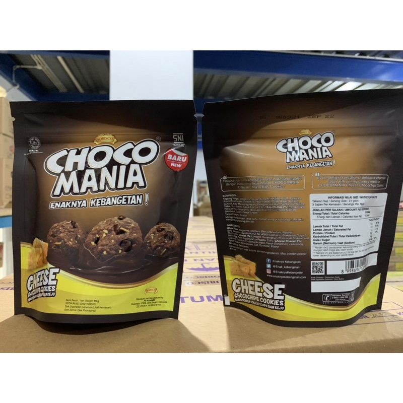 

Choco Mania Choco Cheese Keju 69 gram