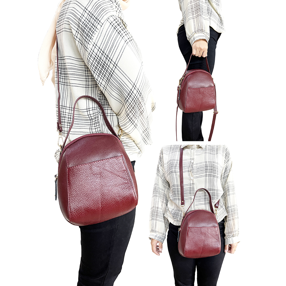 Tas Selempang Wanita Mini Kulit Asli Garut