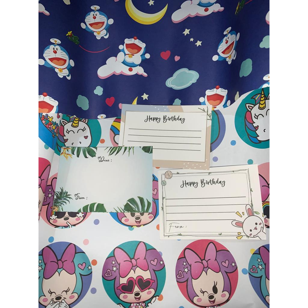 

BOSTON - Kertas Kado dan Kartu Ucapan