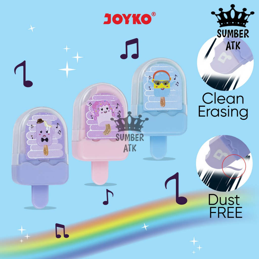 

Penghapus Eraser Joyko ER-129 Ice Pop