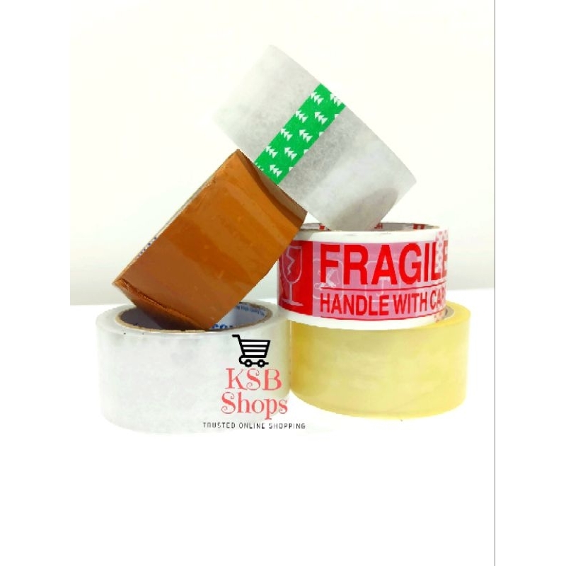 

[KSB] PROMO MURAH Lakban Solasi Bening dan Coklat 45MM 2Inch 90Yard Lakban Fragile Jangan Dibanting 45 mm 2 Inch 50 Yard Isolasi Selotip Clear Tape 45 MM 2 inch 90 Yard Berkualitas Bagus