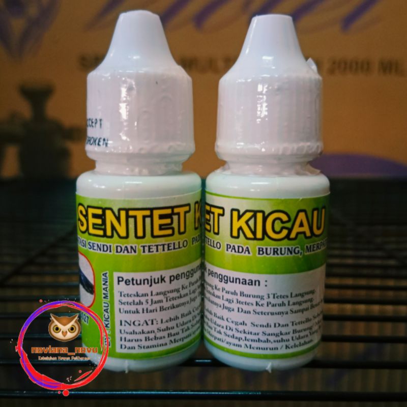 SENTET KICAU OBAT TETELO PADA AYAM BURUNG MERPATI KENARI LOVEBIRD PENTET CENDET PUNGLOR MURAY MURAI 