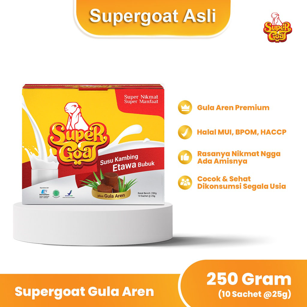 

Supergoat Original Susu Kambing Etawa Asli