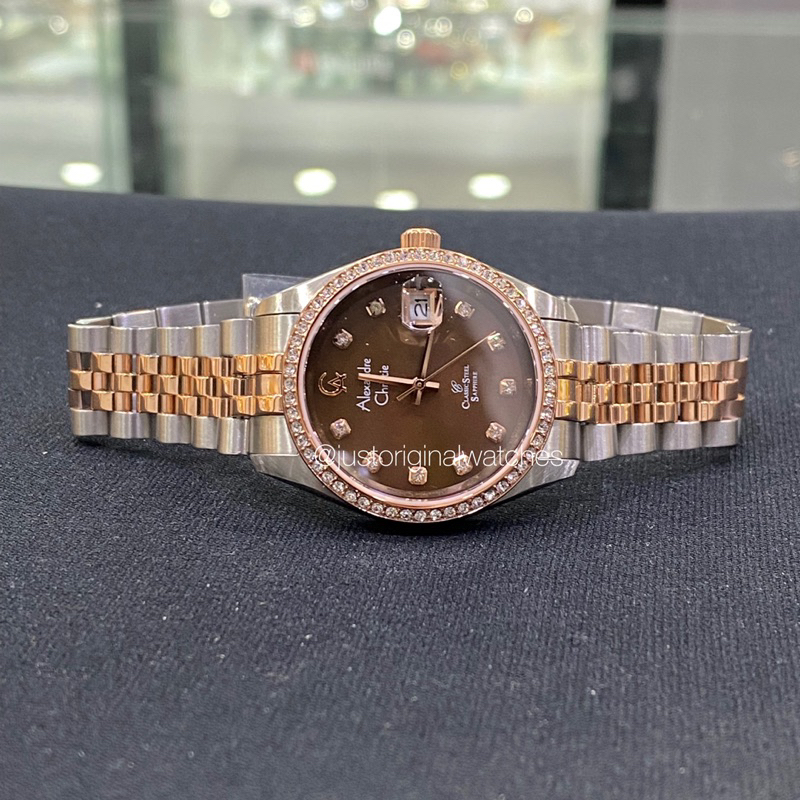 Jam Tangan Wanita Alexandre Christie AC5012 AC 5012 LD Stainless Original Resmi