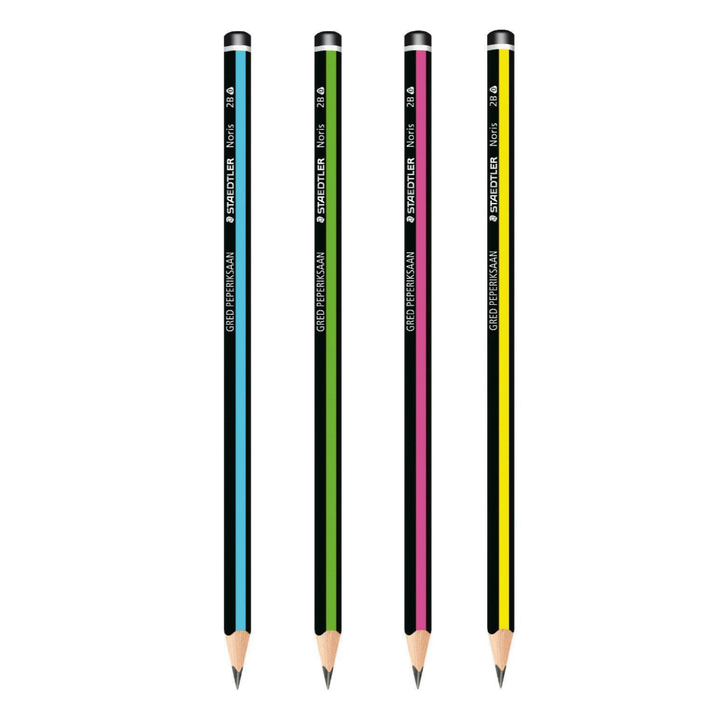 

Pensil Raut Staedtler Noris Warna 2B ORIGINAL