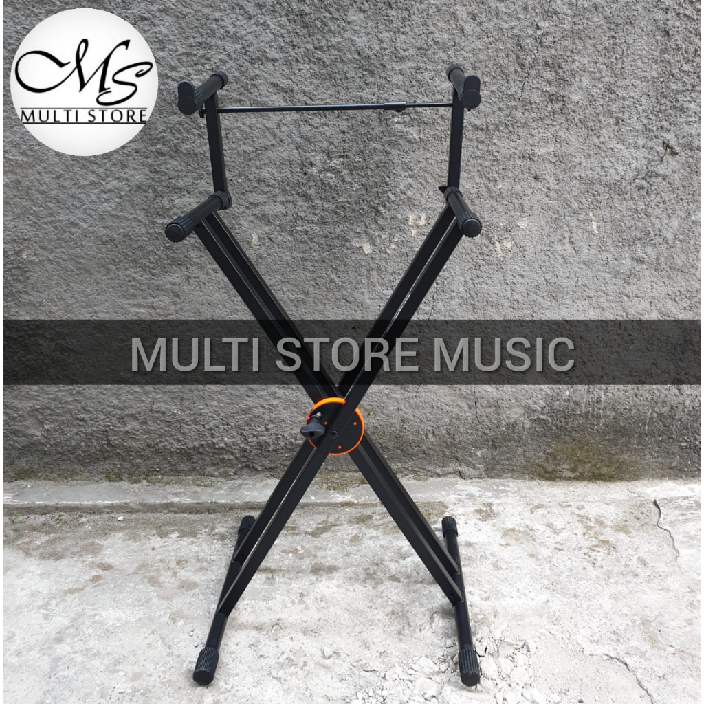 STAND SUSUN - STAND DOUBLE - STAND 2 KEYBOARD - STAND SOUNDKING SV510 - SOUNDKIMG SV 510