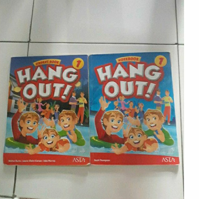 Hang Out 1 student book dan workbook, bekas