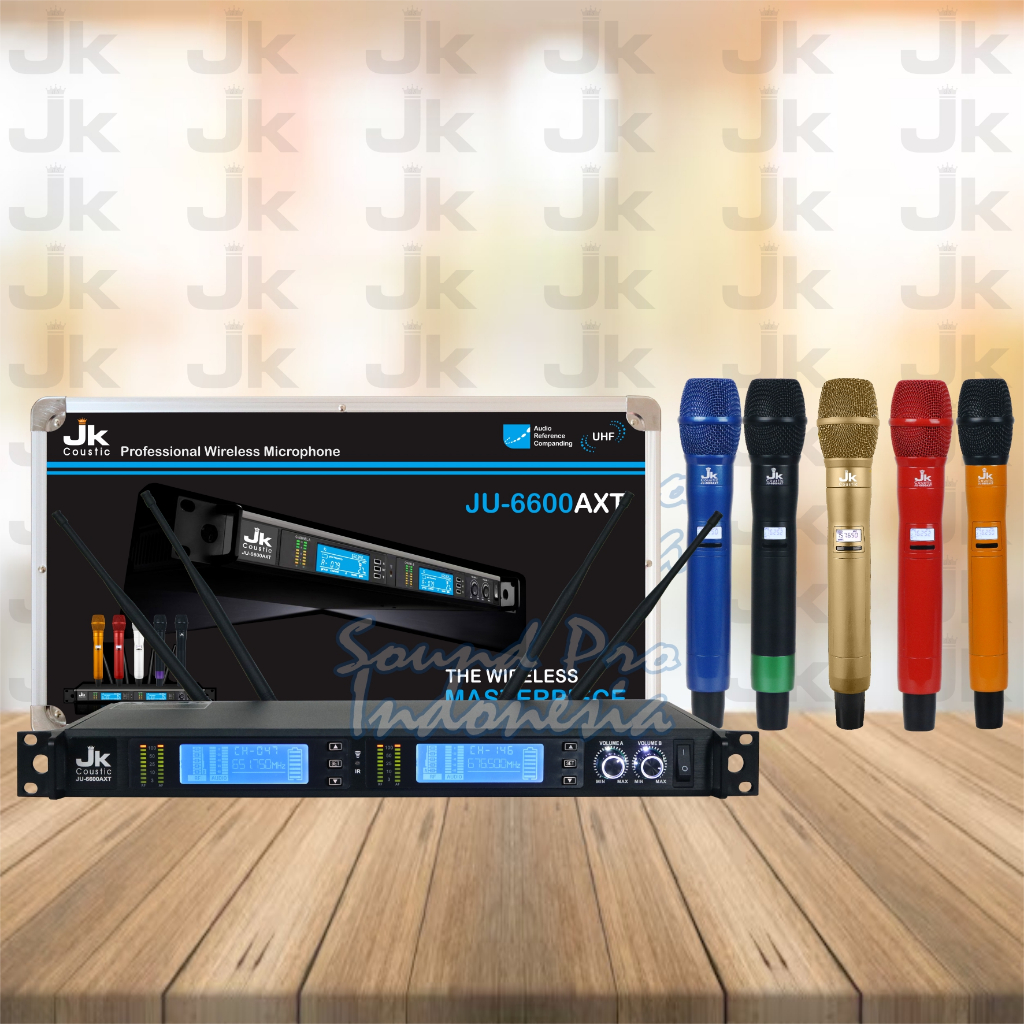 Microphone Wireless JK Coustic JU 6600 AXT HH
