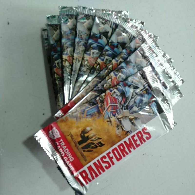 TRADING CARD GAME TRANSFORMERS TOPPS ORIGINAL hasbro
