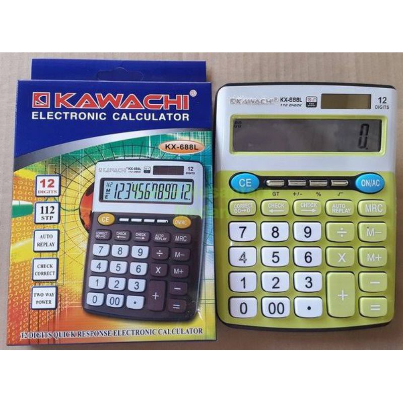 

Kalkulator Kawachi 688L