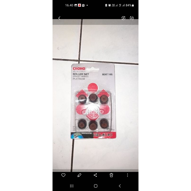 roller standar beat karbu