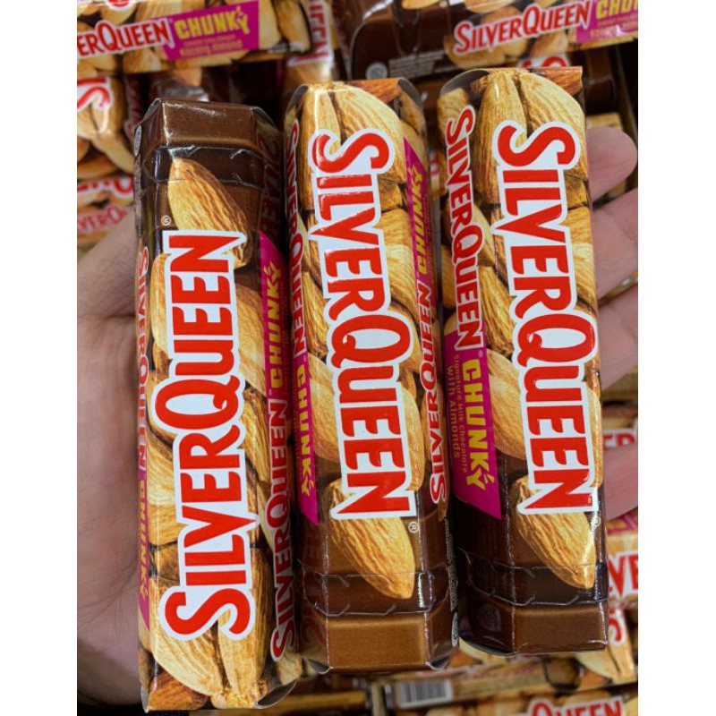 

SILVER QUEEN CHUNKY BAR 30gr isi 3 pack