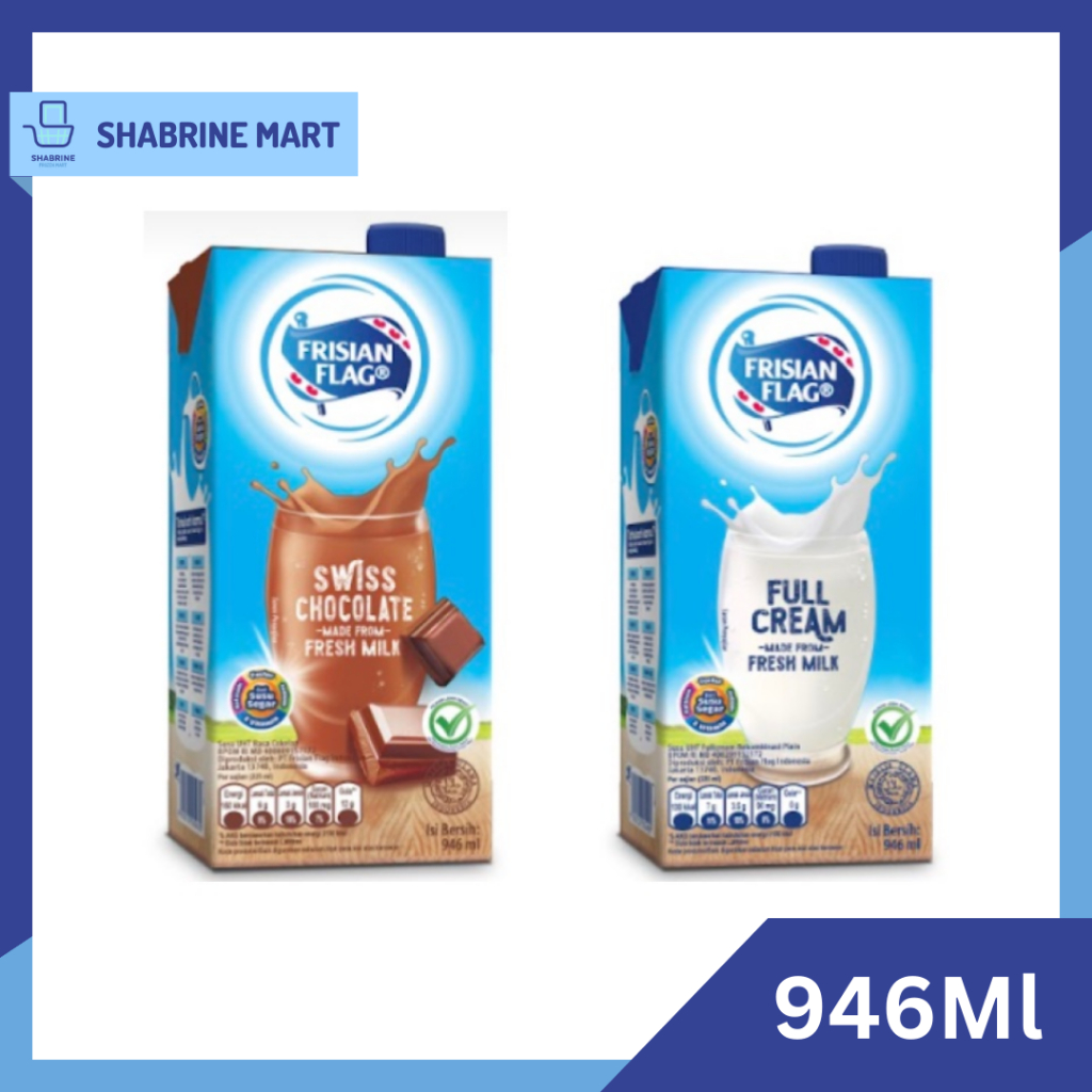 

Susu Frisian Flag / Susu Bendera UHT 946 ml