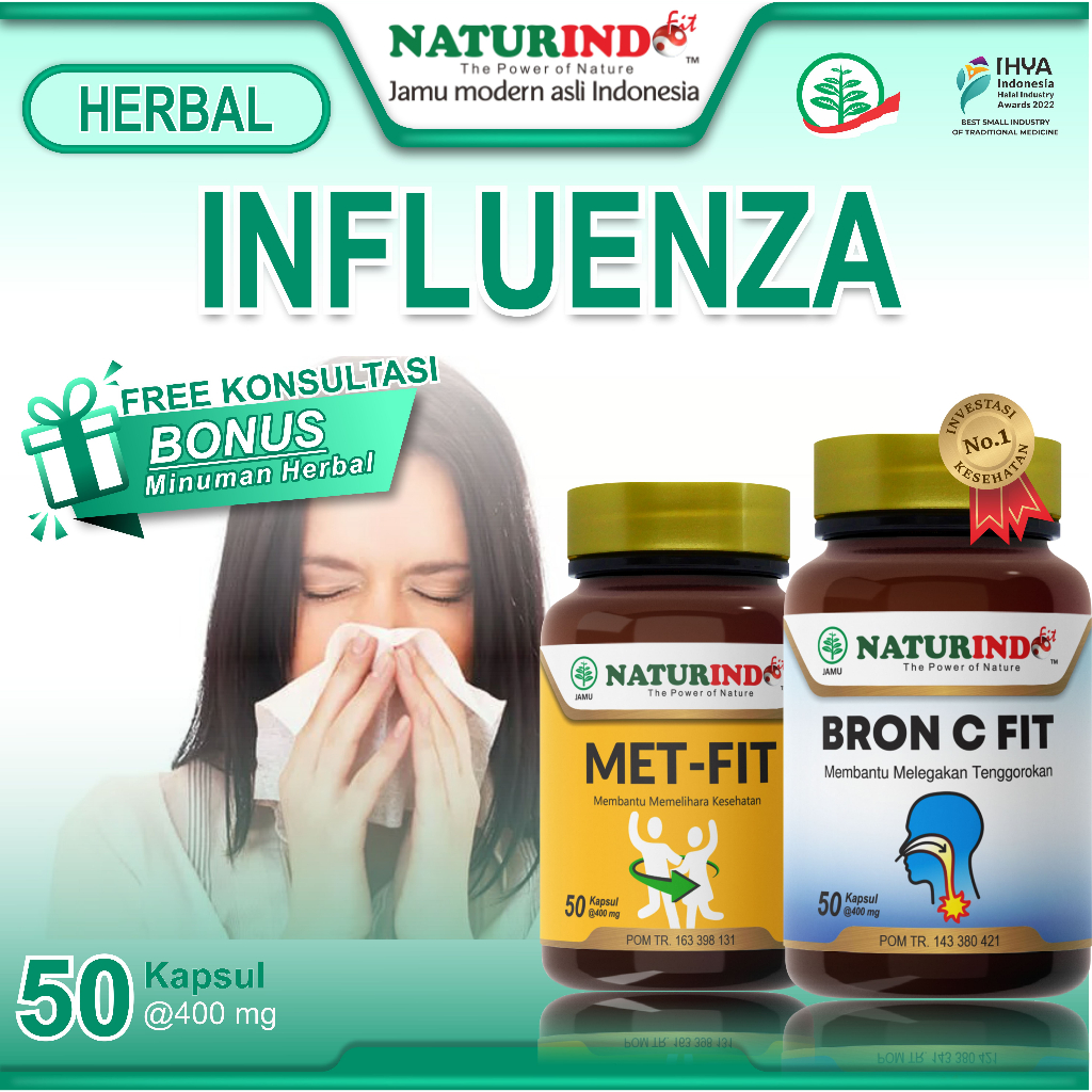 OBAT HERBAL INFLUENZA FLU BATUK PILEK ANAK ANAK DEWASA