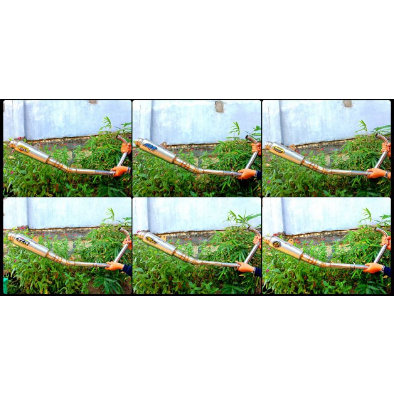 knalpot pekajaman dos fantera DPJ TLR BSS bulat kompetisi cb mp gl tiger