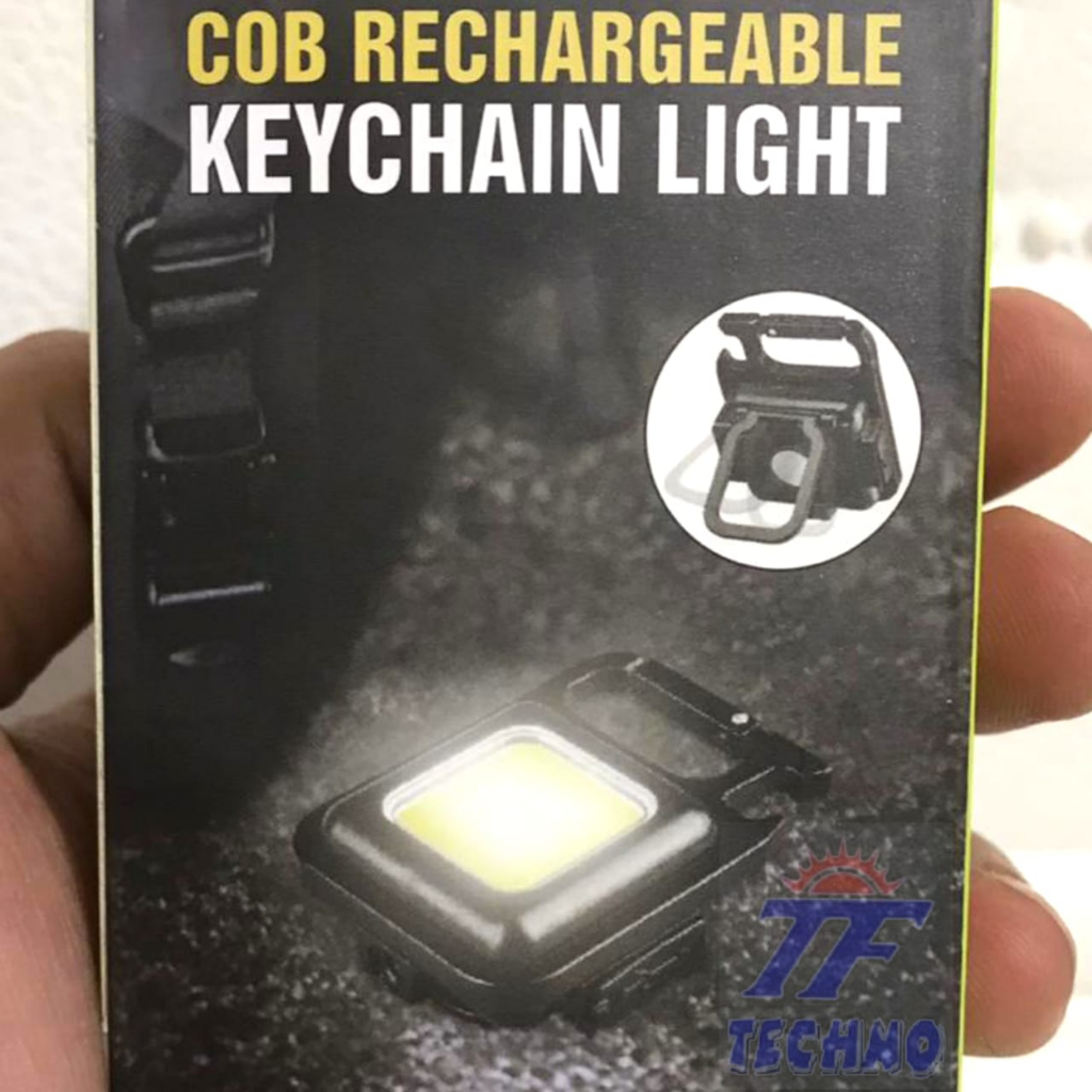 GANTUNGAN KUNCI SENTER MINI LAMPU KERJA SAKU KECIL ISI ULANG PORTABLE 30 COB LED | GANTUNGAN KUNCI S