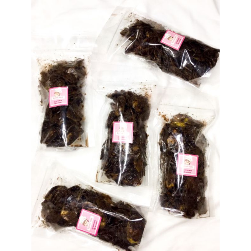 

Keripik pisang coklat lumer