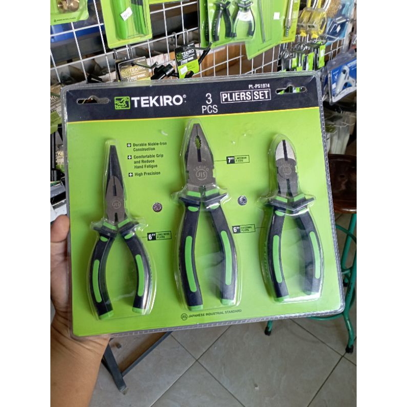 Tang set isi 3 pcs Tekiro