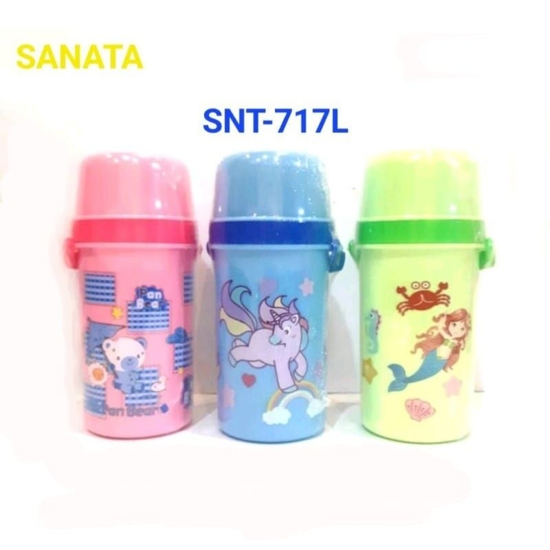[SNT-717-L] Botol Minum Anak Sanata - Tempat Wadah Air Minum Bekal Sekolah Dengan Talo
