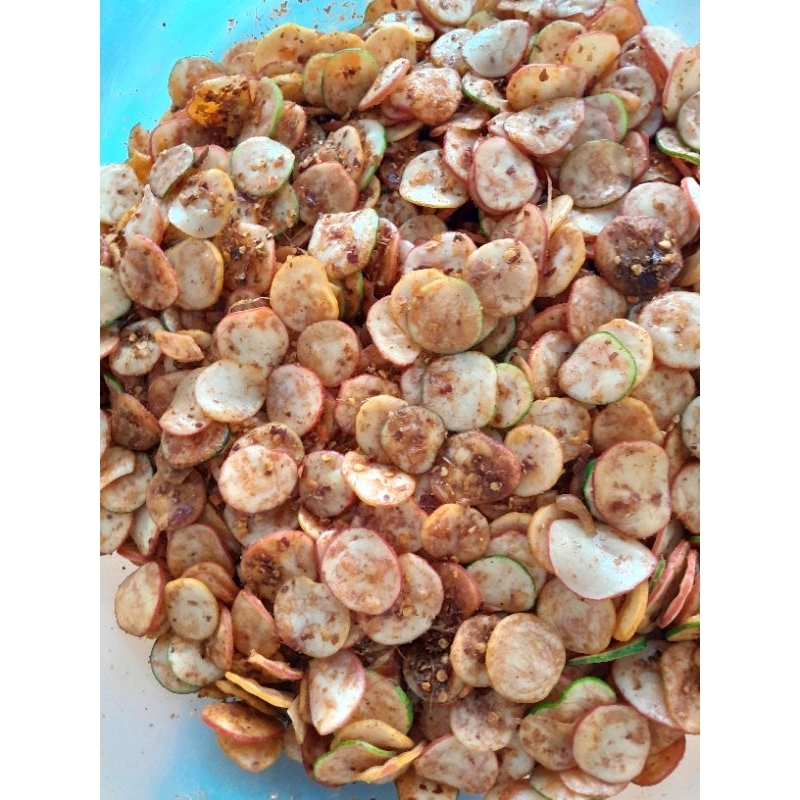 

kerupuk seblak bibir