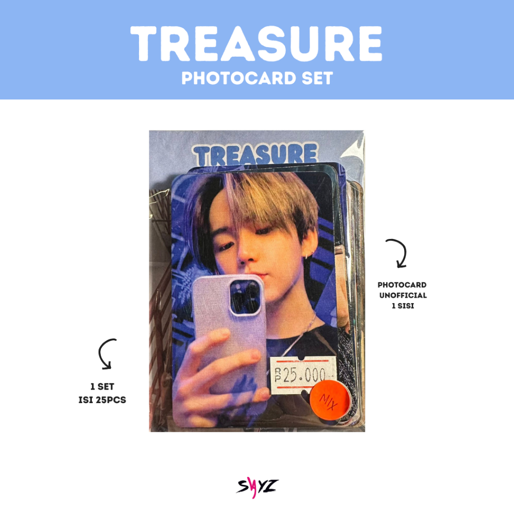 [ READY ] Treasure Photocard Set - isi 25pcs - Hyunsuk asahi yoshi jeongwoo junkyu doyoung yedam mas