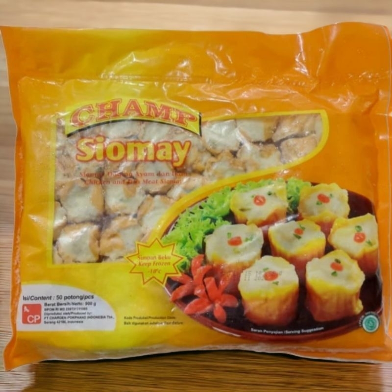 

RN_Frozen - CHAMP Siomay Ikan & Ayam Berat isi 900Gram 50's Ready