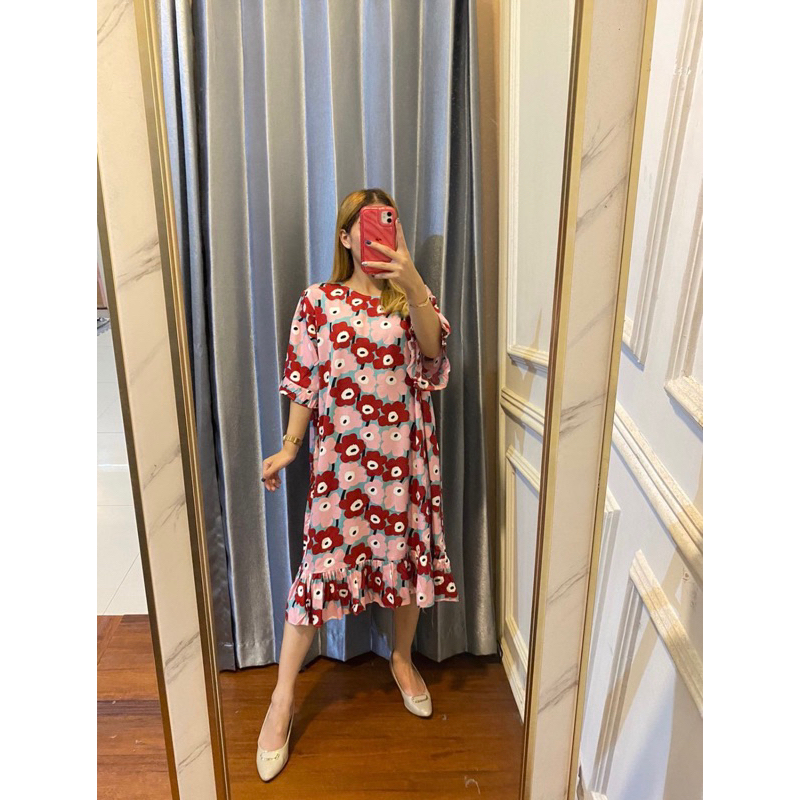 Daster viral katun rayon viscose