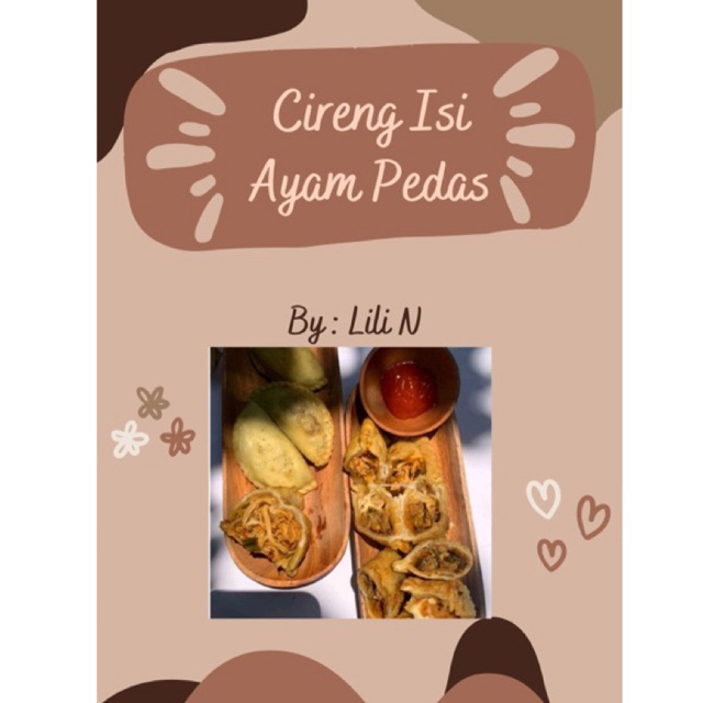 

Cireng isi ayam suwir (isi 5)