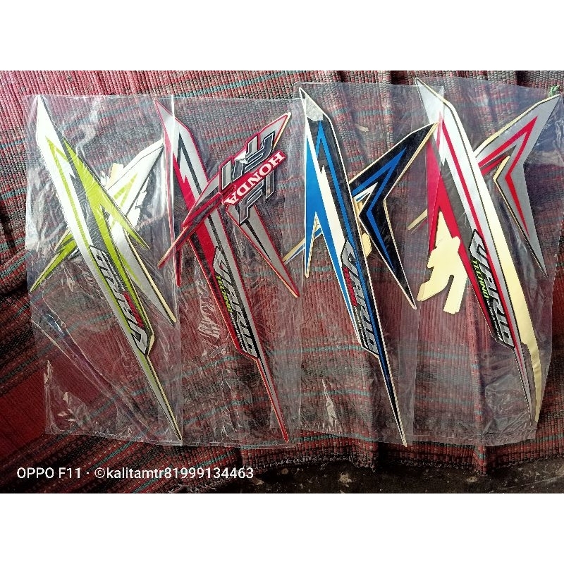 striping stiker Vario 125 led 2016