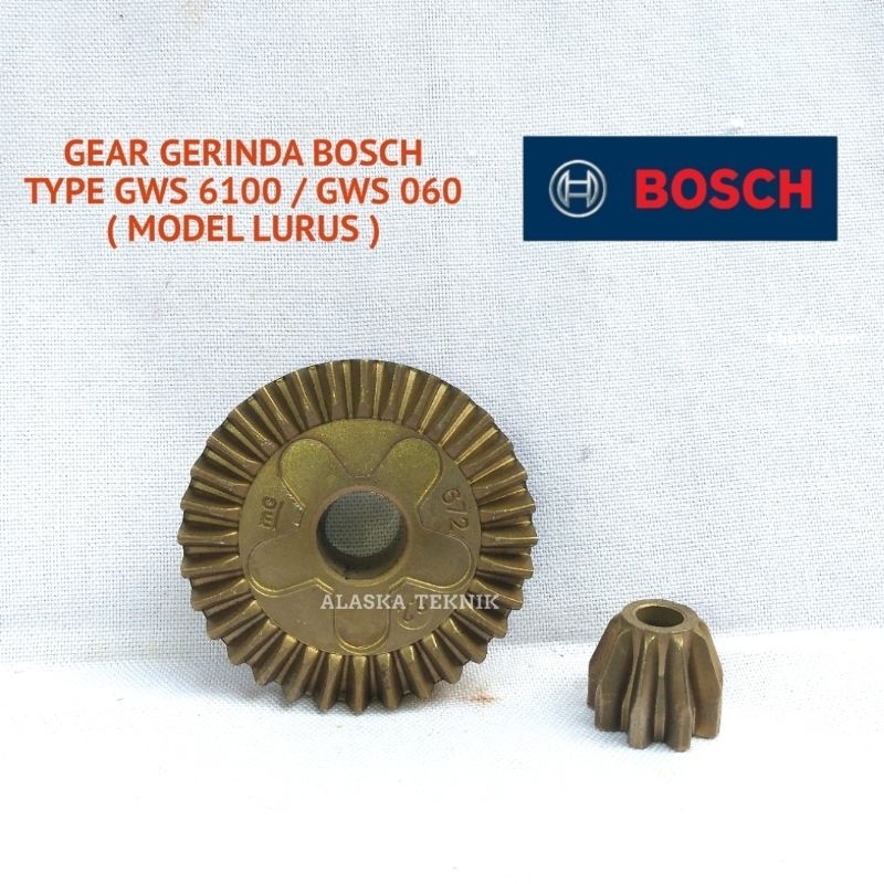 Helical Gear Set Grenda Grinda Tangan BOSCH GWS 6-100 5-100 060 / Ger Gir Gerinda Gurinda BOSCH GWS 