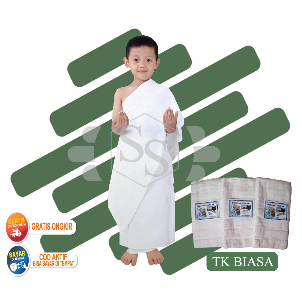 BAJU KAIN IHRAM ANAK LAKI-LAKI TK SD KAIN IHRAM ANAK LAKI-LAKI MANASIK HAJI