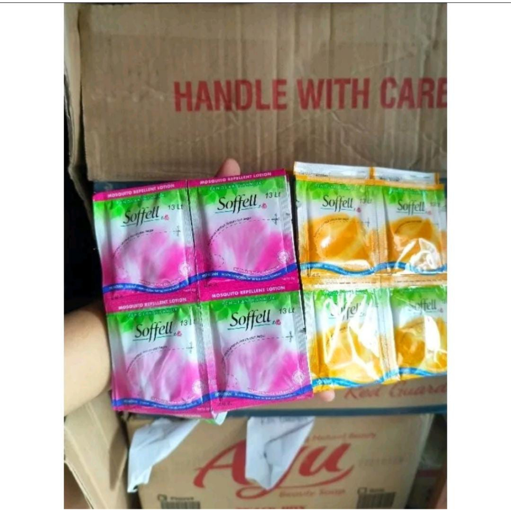 Sofel Sachet lotion obat anti nyamuk 12 pcs