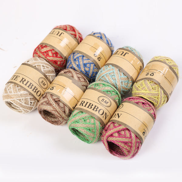 

PIta Goni Rami Jute Ribbon Vintage Warna Import 5m