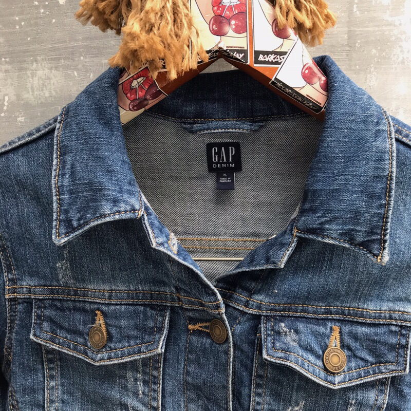 preloved gap jaket jeans anak